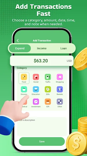Simple Budget: Expense Tracker Screenshot 3