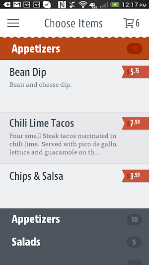 Alejandro's Mexican Food Screenshot 2