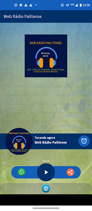 Web Rádio Palitense Screenshot 1