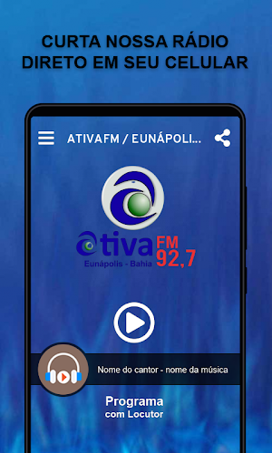 ATIVAFM / EUNÁPOLIS Screenshot 1