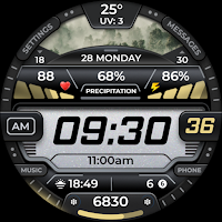 OMG 279 Weather Fitness Watch