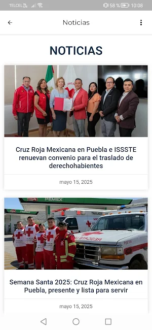 Cruz Roja Puebla Screenshot 3