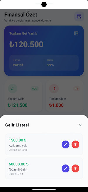 Borç Takip Screenshot 2