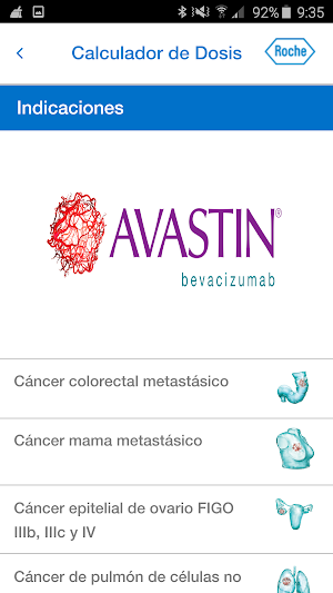 Calculadora de dosis Screenshot 1