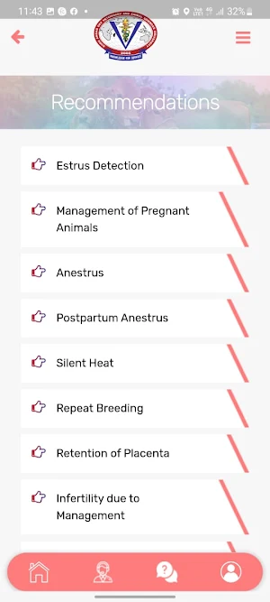GADVASU Reproductive Managemnt Screenshot 3