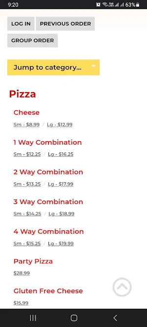 Gianni’s Pizza Screenshot 2