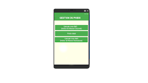 Outils de Gestion Du Poids Screenshot 1