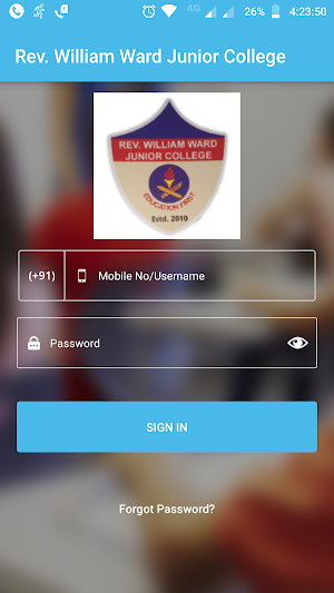 Rev. William Ward Junior College Screenshot 1