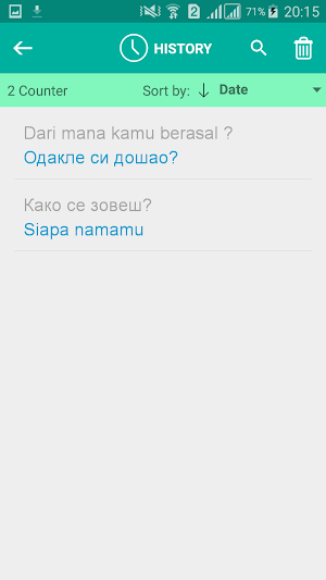Serbian Indonesian Translator Screenshot 3