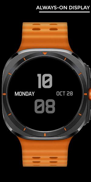 Nighty Digital 42 - watch face Screenshot 2