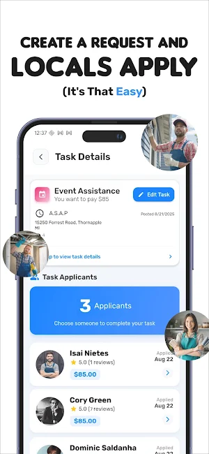 Kickback: Home Help & Odd Jobs Screenshot 3