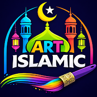 Islamic Art: Coloring & Neon