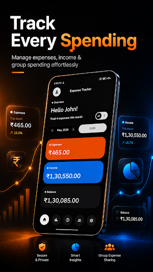 Income Expense: Budget & Split Screenshot 0