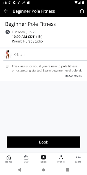 Shine Fitness Studio Screenshot 2