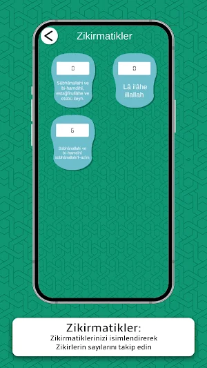 Zikirmatik & Dualar ve Sureler Screenshot 3