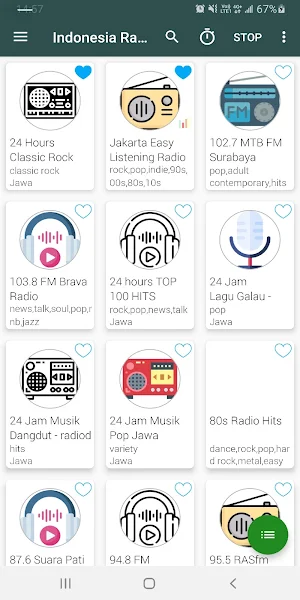 Indonesia Radio and TV Screenshot 1