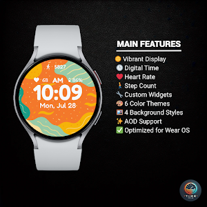 Summer Vibes - watch face Screenshot 1