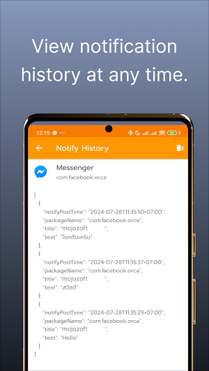 Notify Forward Mojo Screenshot 2