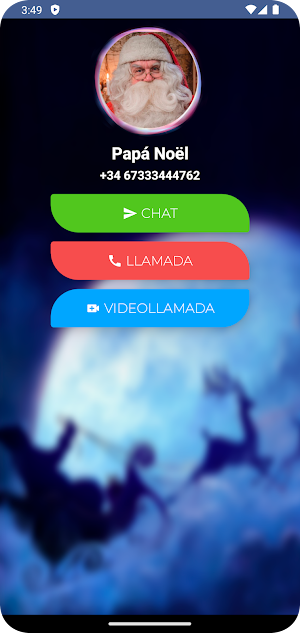 Videollamada Papa Noel Español Screenshot 0