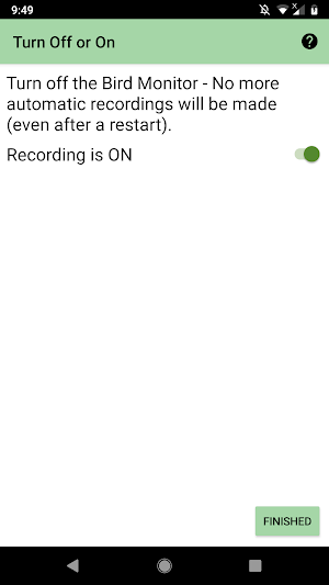 Bird Monitor - Cacophony Screenshot 0