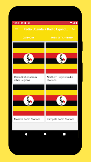 Radio Uganda + Radio Uganda FM - Ugandan Radio App Screenshot 0