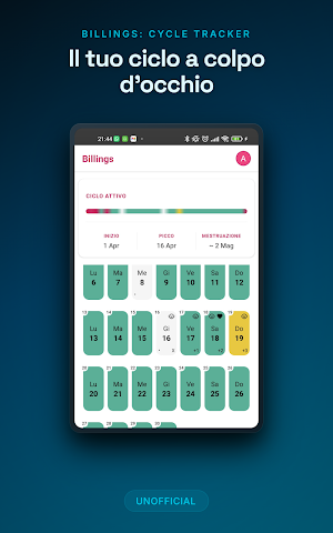 Billings: Cycle Tracker Screenshot 3