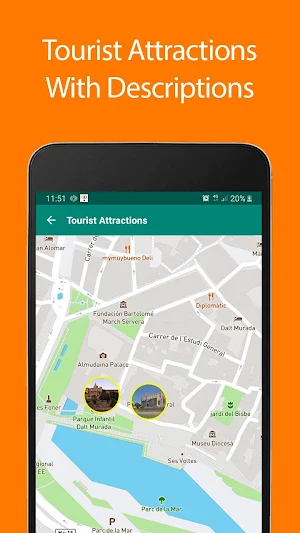 Majorca Offline Map and Travel Guide Screenshot 0