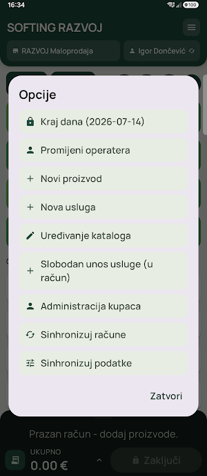 Fiskalna Kasa Screenshot 2