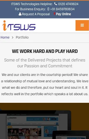 ITSWS Technologies Pvt Ltd Screenshot 1