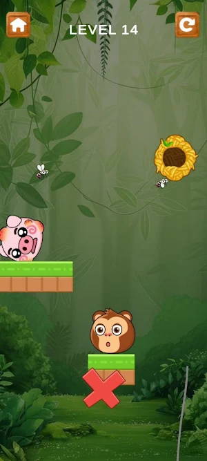 Mosquito Attack Monkey Rescue Screenshot 2