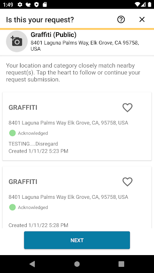 SeeClickFix Elk Grove Screenshot 3