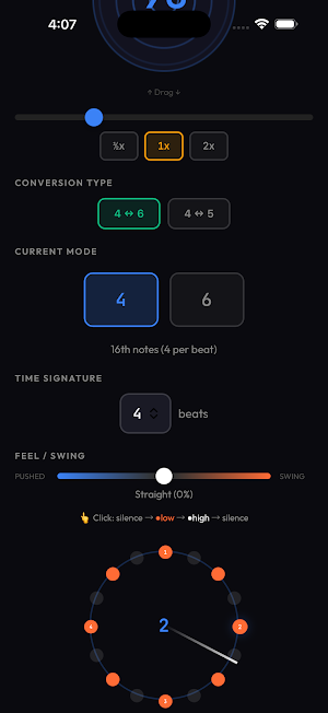 KingMetronome: Rhythm Lab Screenshot 3