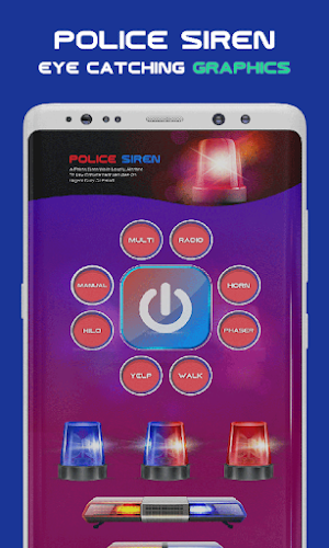 Police Siren Sounds and Lights Screenshot 2