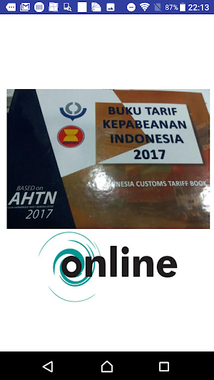 Buku Tarif Kepabeanan Indonesia 2017 Screenshot 0