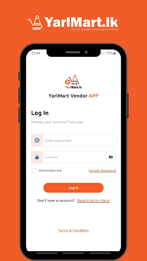 YarlMart Vendor App Screenshot 1