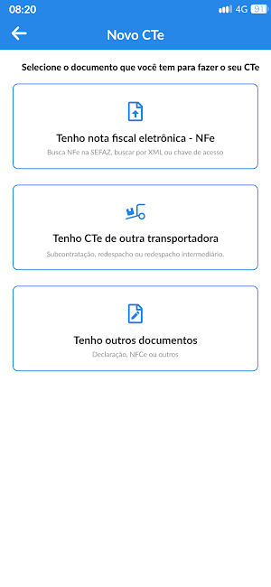 SimplesCTe Screenshot 3