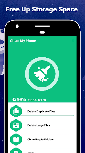 Clean my Phone - Free up storage space Screenshot 0