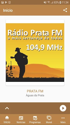 Rádio Prata FM Screenshot 1