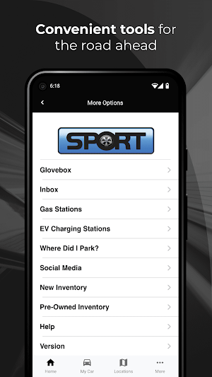 Sports Automotive MVP Program Screenshot 2