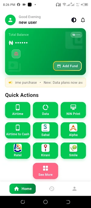 Netplug Data App Screenshot 1