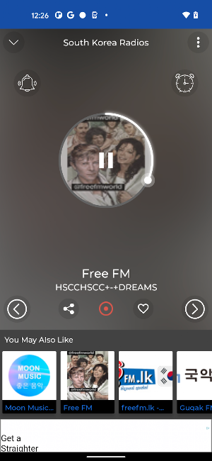 South Korea Radios Screenshot 2