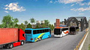 American Bus: City Bus Game 3D Screenshot 1