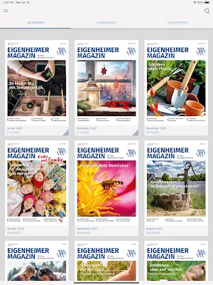 EIGENHEIMER Magazin Screenshot 0