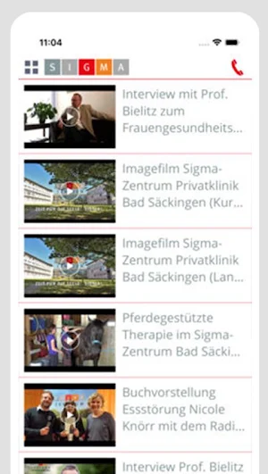Sigma-Zentrum Screenshot 2