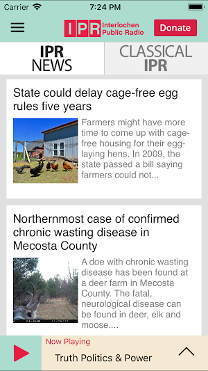 Interlochen Public Radio Screenshot 1