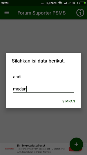 Forum Suporter PSMS Screenshot 0