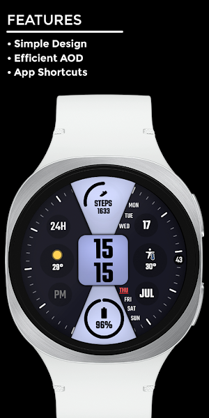 Night Core 03 Minimalist Watch Screenshot 1