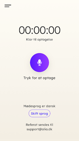MødeReferat Screenshot 0