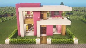 Kawaii World Pink Minecraft Screenshot 0