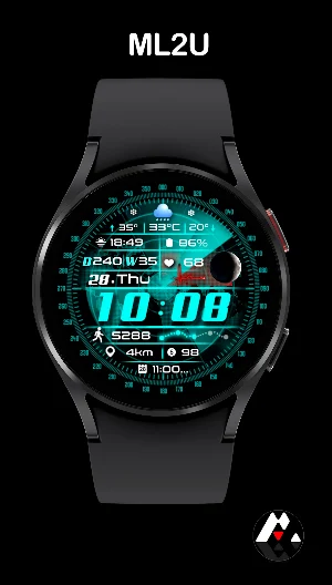 ML2U 285 Watch Face Screenshot 3
